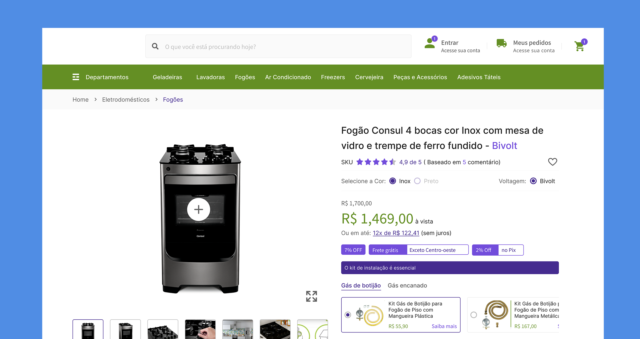 Página de Produto Otimizada para Conversão